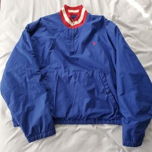 Royal Blue Polo Falph Lauren Quarter Zip Pullover